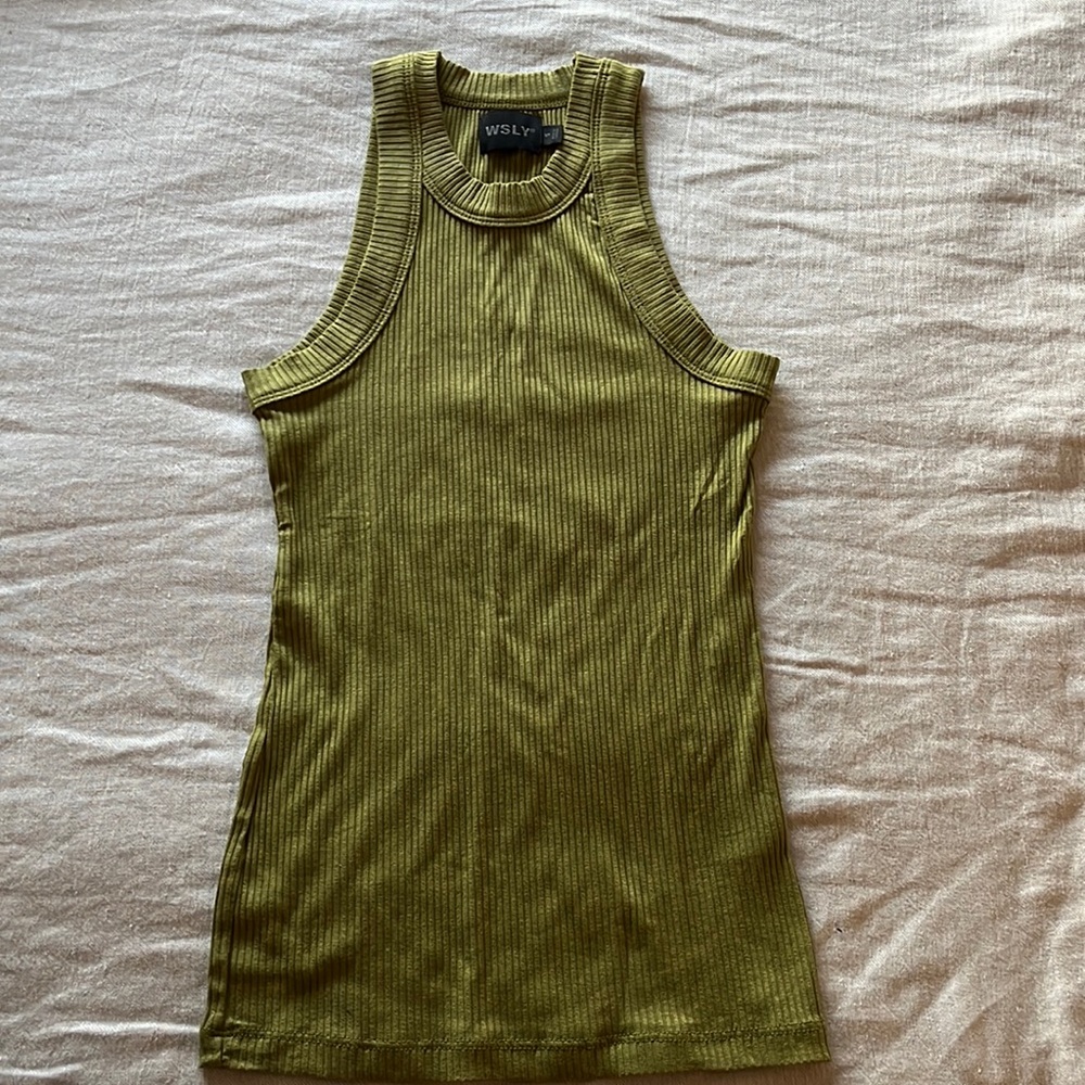 WSLY Rivington Halter Tank Never Worn